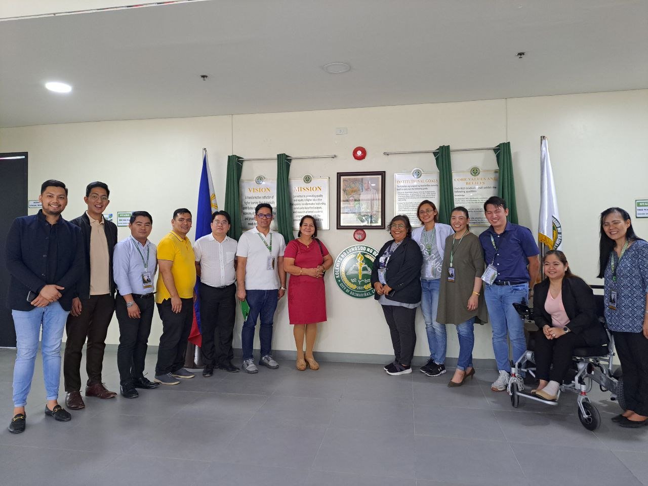 CHED Region IV-A’s Dr. Akiate visits KLD