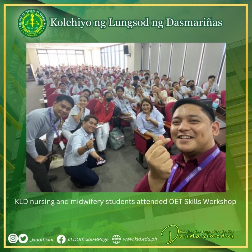 𝐊𝐋𝐃 𝐧𝐮𝐫𝐬𝐢𝐧𝐠, 𝐦𝐢𝐝𝐰𝐢𝐟𝐞𝐫𝐲 𝐬𝐭𝐮𝐝𝐞𝐧𝐭𝐬 𝐚𝐭𝐭𝐞𝐧𝐝 𝐎𝐄𝐓 𝐒𝐤𝐢𝐥𝐥𝐬 𝐖𝐨𝐫𝐤𝐬𝐡𝐨𝐩