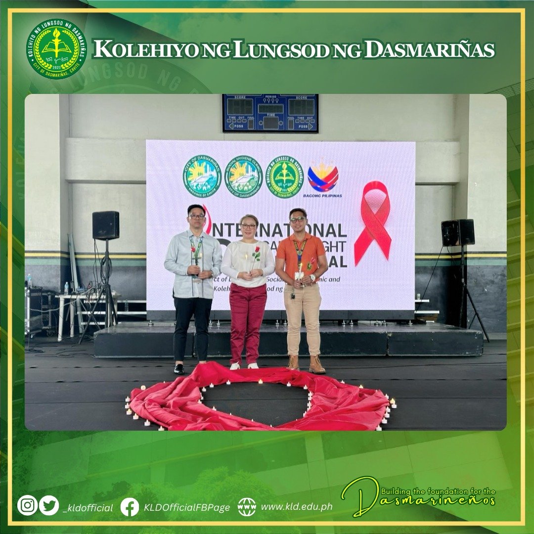 KLD, DSHC celebrate International AIDS Candlelight Memorial