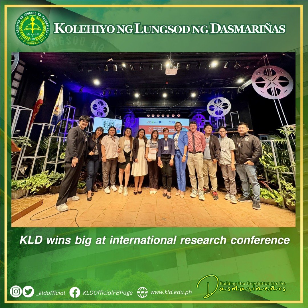 KLD wins big at international research conference