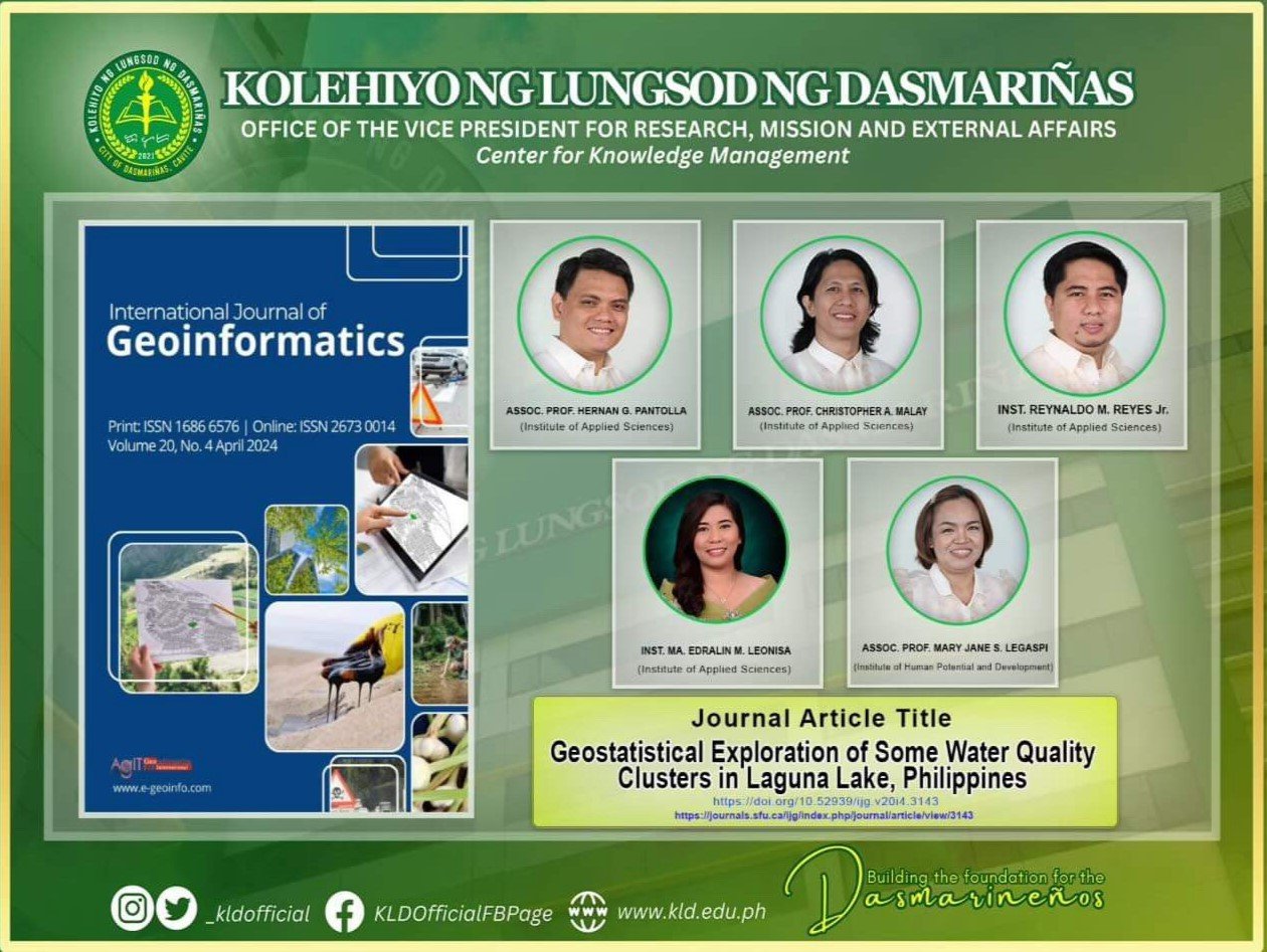 KLD faculty members publish research papers in Scopus indexed journal