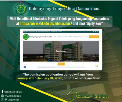 KLD underscores its first year admission status