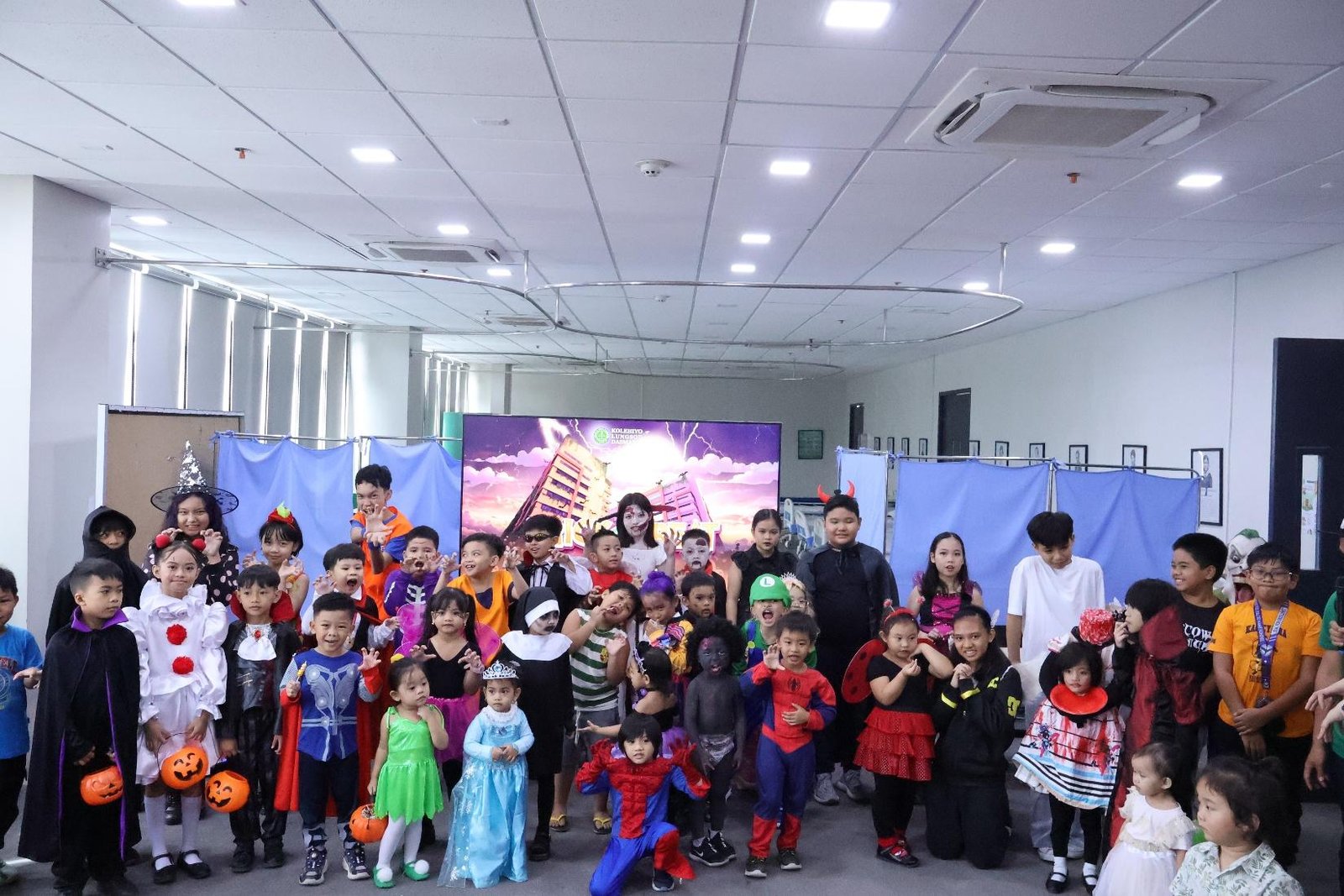 Children of KLD employees enjoy Festive Halloween Trick or Treat