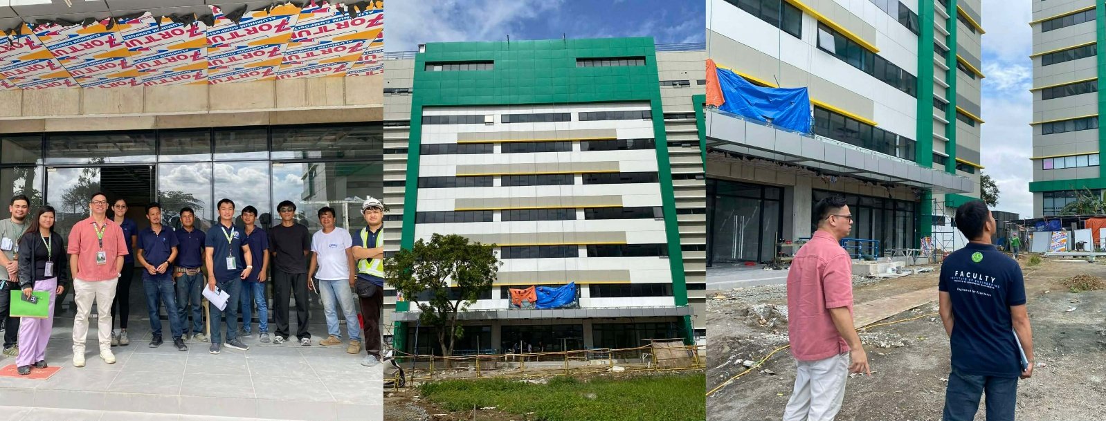 College Building 3 Races to 95% Completion